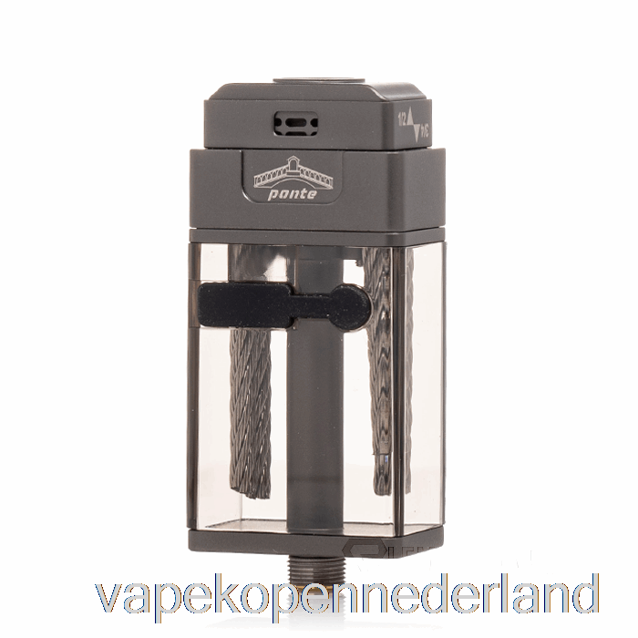 Vape Nederland Orca Vape X Mrjustright1 Ponte Xl Rdta Stompe Tank Gunmetal